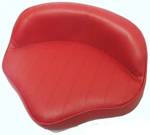 FISHING BUTT BOAT SEAT 'NEW LARGER SIZE' RED CASTING BAR STOOL 76226 - Picture 1 of 2