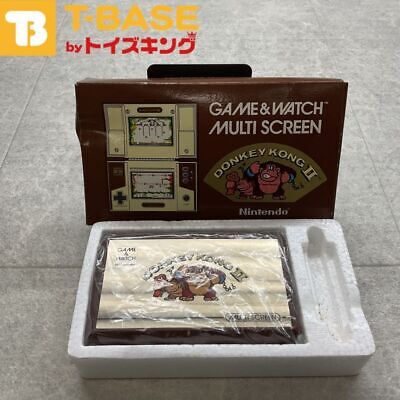 Game & watch Nintendo Donkey Kong 2 II JR-55 Multi Screen with Box [Near Mint]