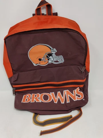 Cleveland Browns Vintage 1980s NFL official ADS Sports Backpack Bookbag Cover
