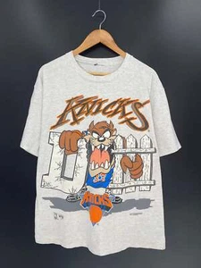 New York Knicks Taz Graphic T shirt 90s Retro style basketball HN1492 - Picture 1 of 2
