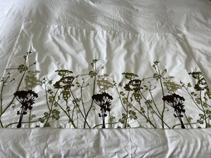 Margaret Muir | (1) King Sham | White Embroidered Pillow | EUC - Picture 1 of 10