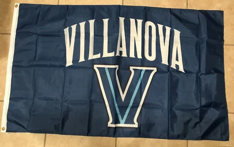 Villanova University Wildcats 3x5 Feet Outdoor Flag w/Grommets Banner Cover