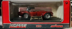Majorette 1964 Shelby AC Cobra 427 S/C, Dark Red, NIB, 1/24 - Picture 1 of 5