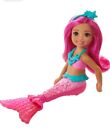 Girl's Barbie Dreamtopia Chelsea Mermaid Doll, 6.5-Inch With Pink Hair And Tail