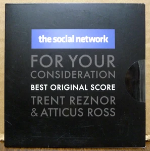 THE SOCIAL NETWORK Trent Reznor Atticus Ross Best Original Score FYC CD NEW! - Picture 1 of 2