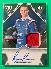 2019 Panini Victory Lane Signature Swatches Relic RYAN PREECE #SS-RP Autograph
