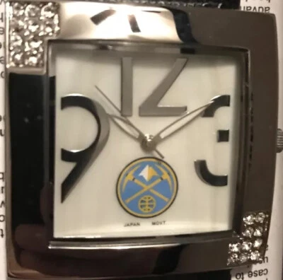 Damas LogoArt - Reloj Denver Nuggets NBA Jamal Murray Nikola Jokic Campeón Foto 1 de 4