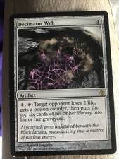 Decimator Web Mirrodin Besieged MTG