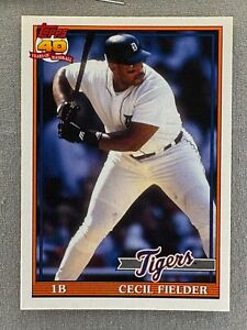 2012 Topps Archives #223 Cecil Fielder   Short Print SP Rare High Numbers