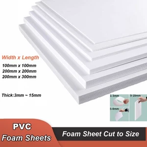 Weiße PVC-Schaumplatten Foamex Schaumstoffplatte Montage Schild Display Beschilderung Tafel DIY - Bild 1 von 11