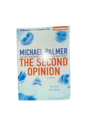 Michael Palmer Audiobook Lot On CD Second Opinion Fifth Vial Medical Thiller - Image 1 of 2
