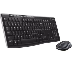 LOGITECH MK270 Wireless Keyboard & Mouse Set QWERTY Full-Size Uk Brand new - Picture 1 of 5