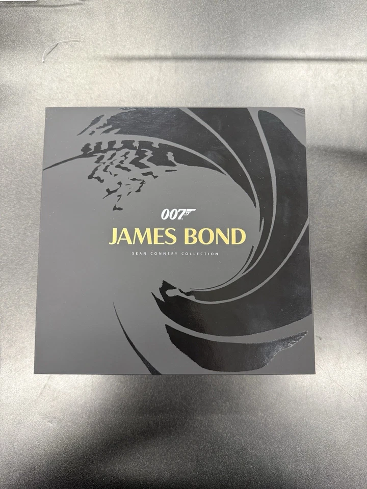 7-COIN-SET JAMES BOND 007 SEAN CONNERY COLLECTION 6x0.5+1=4oz SILVER PROOF 2024 - image 1 of 4