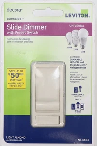 LEVITON® SureSlide Dimmschalter Neu in Verpackung - Bild 1 von 2