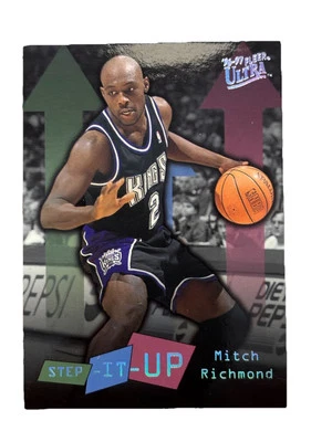 Excellent: Vintage 1996-97 Ultra Mitch Richmond Sacramento Kings Trading Card - Image 1 of 2