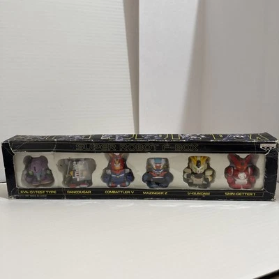 Banpresto Super Robot FBox Set de 6 Tipos Diferentes Robot Promocional Japón Usado Foto 1 de 4