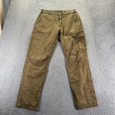 Pantalón Lucky Brand Para Hombres 32x30 Marrón Carga Recto Suelto Ropa de Trabajo Utilidad Exterior Foto 1 de 4