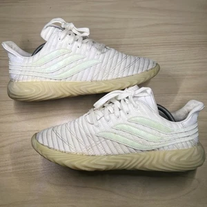 Adidas Sobakov Cloud White 2018 Men’s Size 10 Trainers Gym Sneakers B41966 - Picture 1 of 12