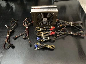 Area-51 7500 Thermaltake Toughpower Power Supply 1200W PSU Modular SLI W0133RU - Afbeelding 1 van 17