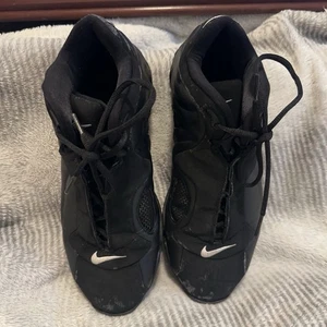 Nike Air Black Basketball Shoes Vintage 2001 Mens Size 12 Sneakers SEE CONDITION - Picture 1 of 9