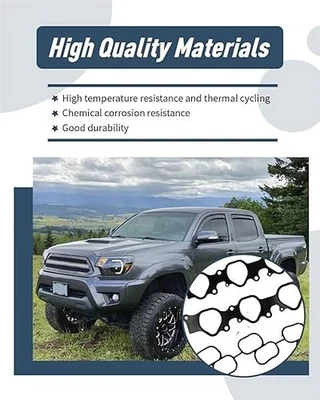 Juego de juntas de colector de admisión para modelos seleccionados de Toyota 2003-2015 Foto 1 de 4