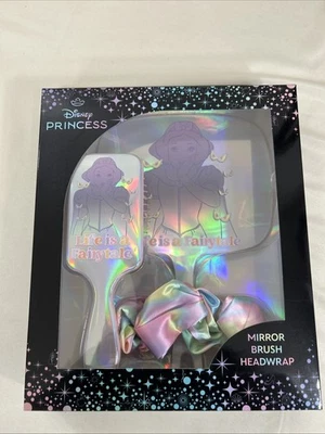Disney Princess “Life Is A Fairytale” Snow White Mirror Brush Headwrap Gift NEW - Image 1 of 3