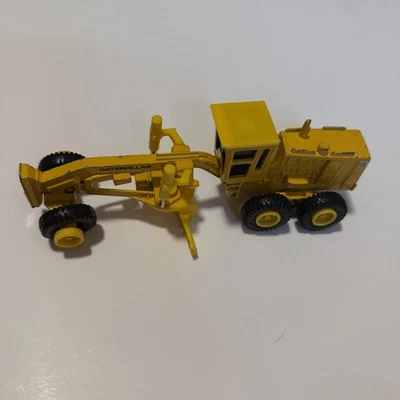  Niveladora de carretera Ertl Mighty Movers Caterpillar de colección 6" fundida a presión usada  Foto 1 de 4