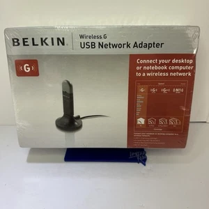 Belkin Wireless G USB Network Adapter New In Box F5D7050 - Picture 1 of 5