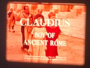 CLAUDIUS BOY OF ANCIENT ROME 1964 16MM COLOUR SOUND 600FT CINE FILM - Picture 1 of 18