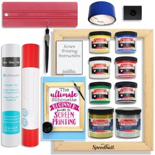Silhouette Cameo Screen Printing Bundle with Extra Paints