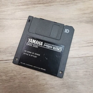 Yamaha PSR-630 Portatone Floppy Data Disk  XG Song 20 Songs 8 Styles 1997 Japan - Picture 1 of 4