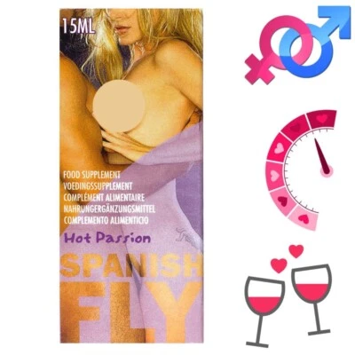 Hot Passion Sex Drops 30ml Enhancer Love Drops for Women Libido Her Secret Drops - Image 1 of 4