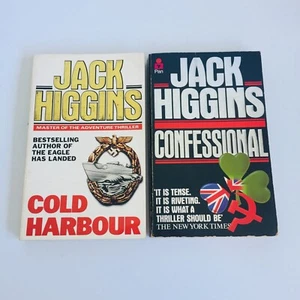 2 x Jack Higgins Bundle Small paperback Thriller Spy War Historical Fiction Lot - Picture 1 of 18