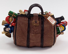 Santa's Suitcase Doctor’s Bag Resin Christmas Tree Ornament R.O.C
