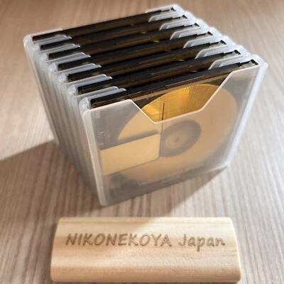 7 x Sony Color Collection Gold 74 min minidisco MD supporti audio dal Giappone - Immagine 1 di 4