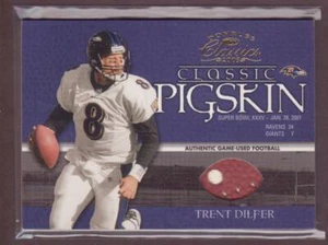 2003 Donruss Classics Pigskin RAVENS Super Bowl Football *FROM THE ACTUAL GAME* - Picture 1 of 4