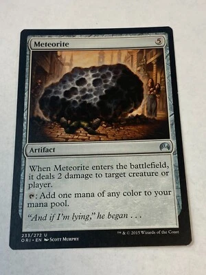 Meteorite - Origins -  Magic the Gathering MTG Nice! - Image 1 of 2