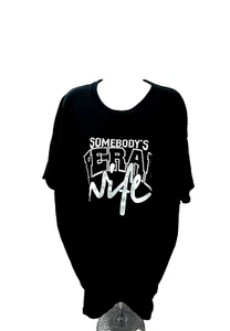 Camiseta Gildan Algodón Pesado Negra Talla 3XL/TG/3 Reg Gráfico Divertido Estampado - Imagen 1 de 7
