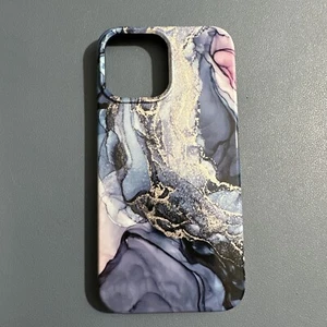 For iPhone 13 Pro Max Case Slim Cute Marble Glitter Girls Phone Cover - Picture 1 of 2