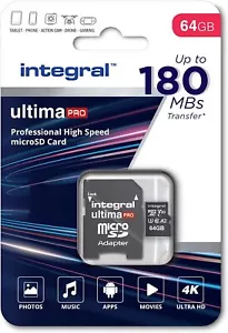 Micro SD Card for Security Camera, Body Cam, Dash Cam U3 V30 4K 32GB 64GB 128GB - Picture 1 of 60
