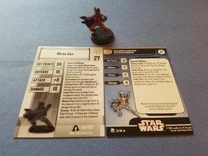 Star Wars Miniaturas Virtual + Tarjeta Regular Mirta Gev (Pistolero Mandaloriano) - Imagen 1 de 1