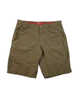 Pantalones Cortos Chinos Eastern Mountain Sports Para Hombre Talla 38 x 12" 5 Bolsillos Verde Oliva Foto 1 de 4