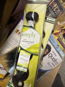 Outre Simply 100% Non-processed Brazilian_NATURAL S-BODY_16"_#N. BROWN - Picture 1 of 2