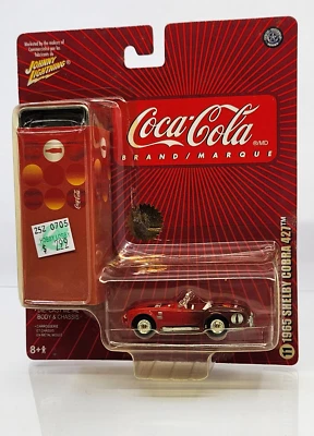 1965 Shelby Cobra 427 Coca-Cola®/MD⚡Johnny Lightning 1/64 Die-Cast Collector Tin - Image 1 of 4
