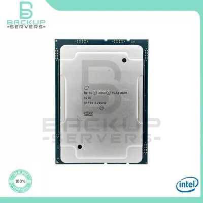 SRF99 Intel Xeon Platinum 8276 2.20GHz 28-Core 10.40GT/s LGA3647 165W Processor - Image 1 of 3