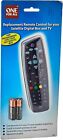 One For All Sky Replacement Remote Control Digital Box Satellite Cable