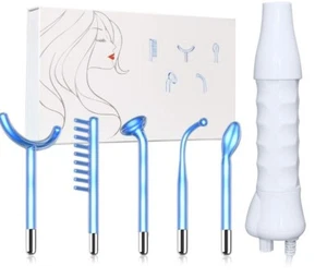 Face Skin Care Wand, FAZJEUNE High F requency Facial Device Face Skin Care Kit P - Picture 1 of 7