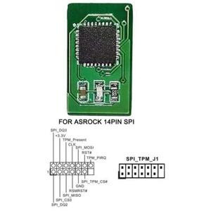 Tpm2.0 Security Module Supports Multi-brand Motherboards 20-1pin 14 I8L7 12 L7A8 - Photo 1/14