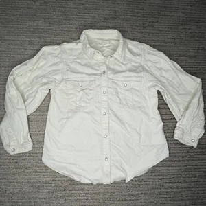 We The Free Gr. L Damen Shirt Druckknopf Langarm cremeweiß - Bild 1 von 12
