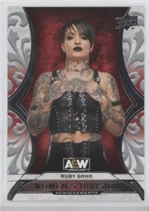 2024 Upper Deck AEW All Elite Wrestling Women Achievement Ruby Soho WD-1 - Picture 1 of 2